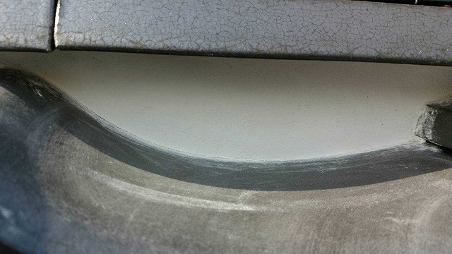 漆喰詰め直し後の様子